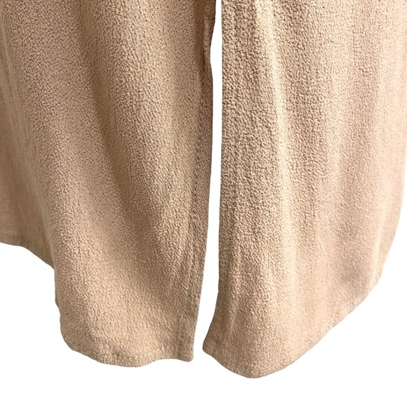 Forever 21 criss cross tan lightweight flowy fabric tunic top. Women's size M - Picture 5 of 9